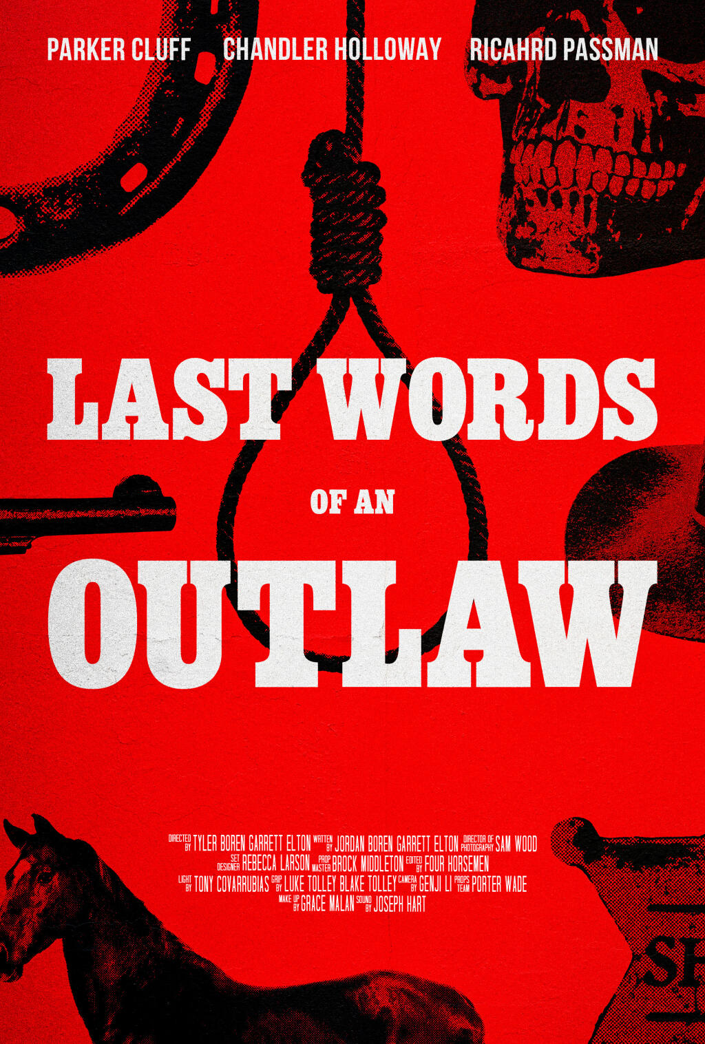 Filmposter for Last Words of an Outlaw